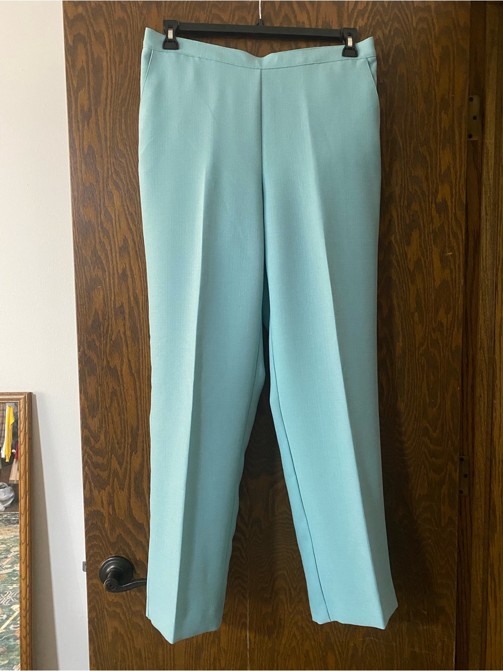 Light Blue Women's Alfred Dunner Straight-Leg Dress Pants NWT